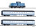 Tillig 01443 Start-Set Personenzug mit Diesellok BR 212 Ep. IV DB