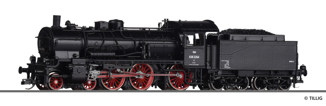 Tillig 02032 Dampflok Reihe 638 Ep. III ÖBB