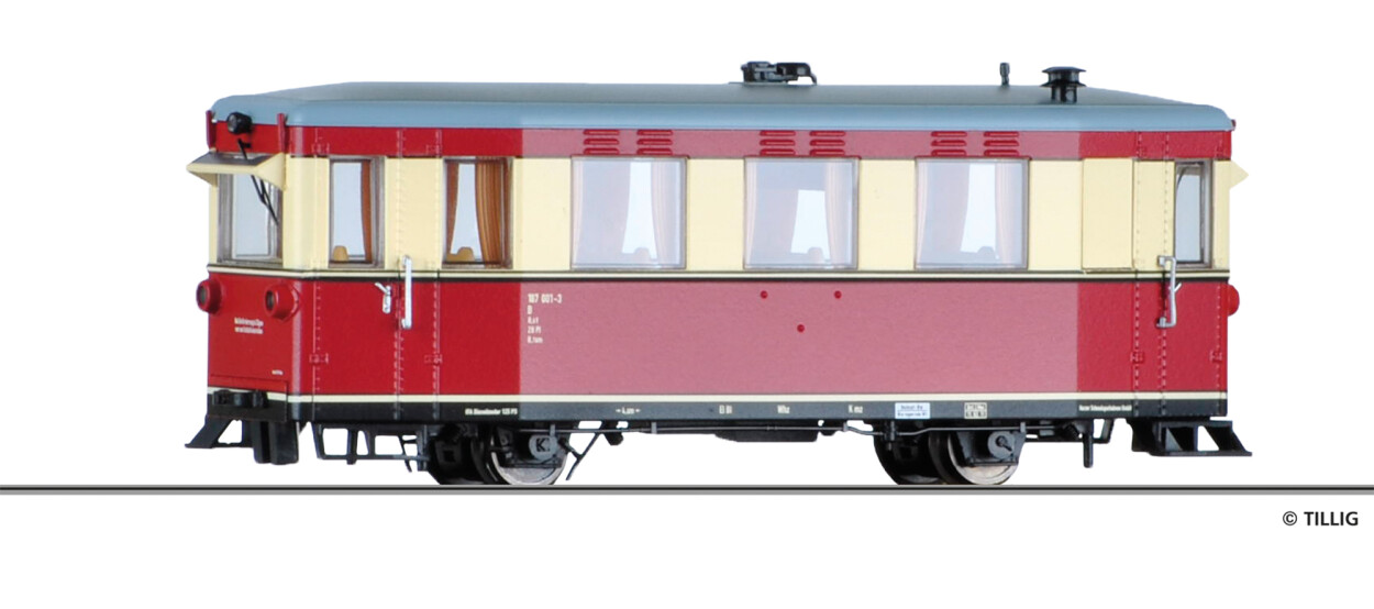 Tillig 02942 Triebwagen T1 Ep. V HSB