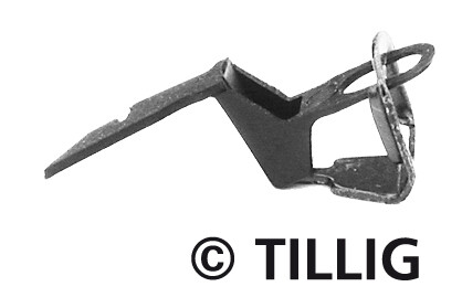 Tillig 08823 START-Kupplung kurz für Schlitzaufnahme (Beutel à 50 Stück)