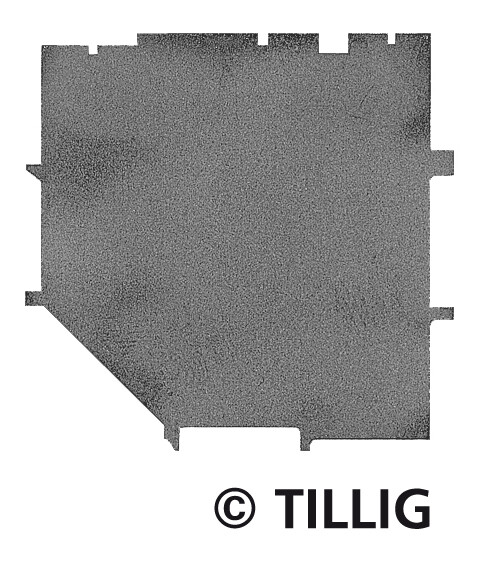 Tillig 08962 Lehre für Radsatz und Gleis für Spur H0 16,5 mm