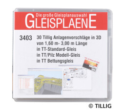 Tillig 09545 TT-Gleispl&auml;ne I (USB-Stick)
