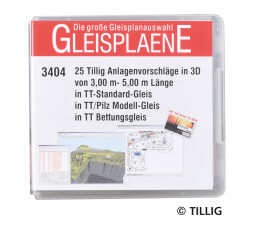 Tillig 09546 TT-Gleispl&auml;ne II (USB-Stick)