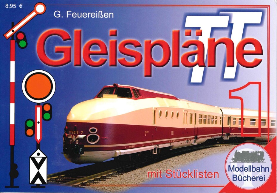 Tillig 09602 Gleispläne TT – Anleitungs-Heft 1 "Vorlagen für Gleispläne"
