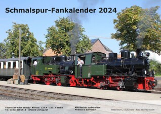 Tillig 09730 Schmalspur-Fankalender 2024