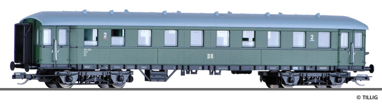 Tillig 13352 Personenwagen B4ü 2. Klasse Ep. III DR