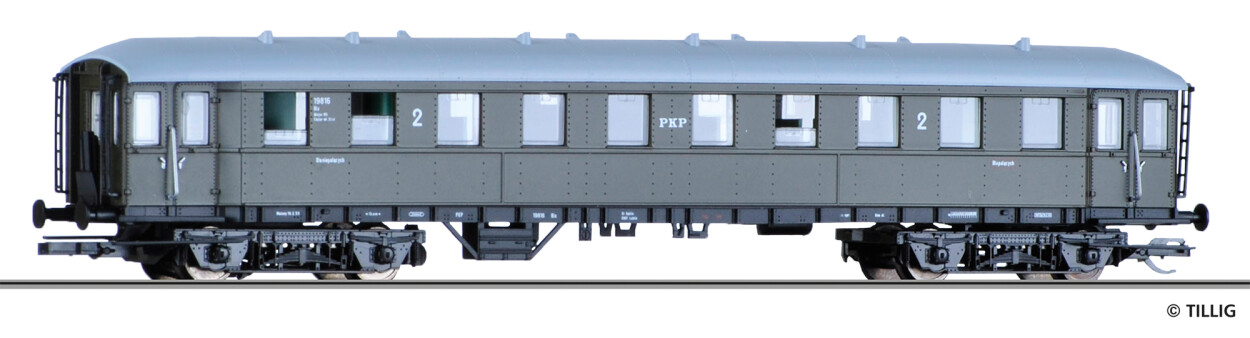Tillig 13355 Personenwagen Bix 2. Klasse Ep. III PKP
