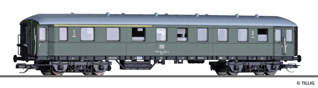 Tillig 13356 Personenwagen Abye 616 1./2. Klasse Ep. IV DB