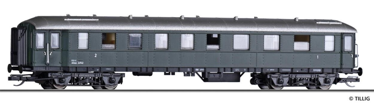 Tillig 13358 Personenwagen AB4ipüh 1./2. Klasse Ep. III ÖBB