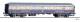 Tillig 13361 Personenwagen &bdquo;Rheingold-Express&ldquo; 1. Klasse Ep. II DRG