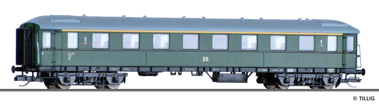 Tillig 13364 Personenwagen A4ü 1. Klasse Ep. III DR