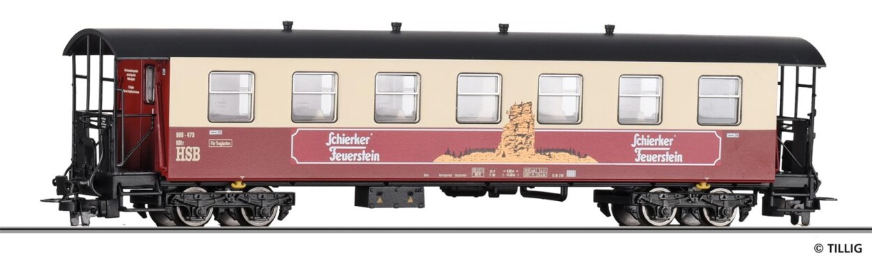 Tillig 13923 Personenwagen KB „Schierker Feuerstein“ Ep. V HSB