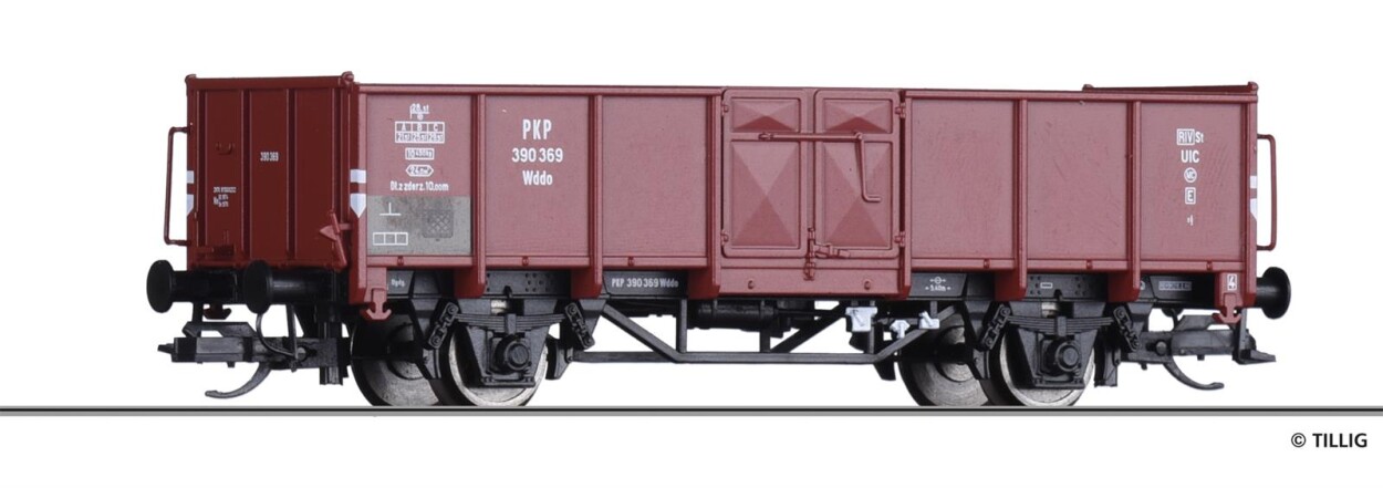 Tillig 14072 Offener Güterwagen Wddo Ep. III PKP