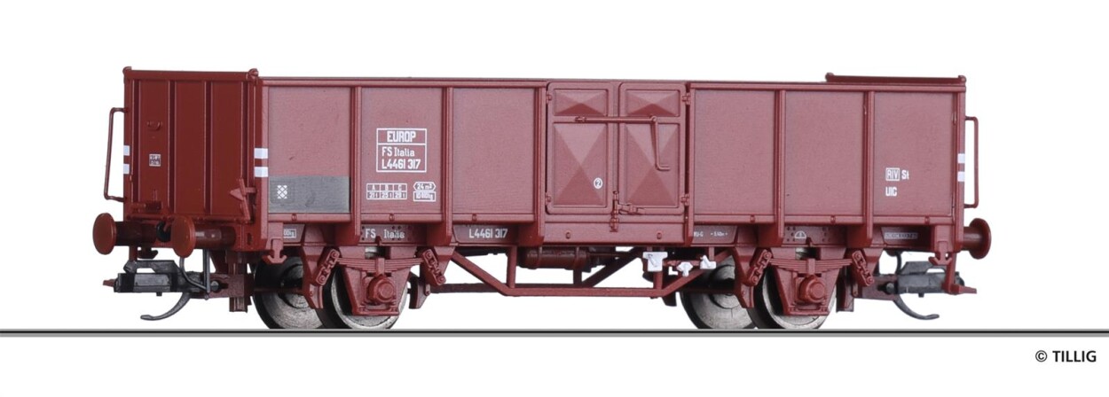 Tillig 14077 Offener Güterwagen L Ep. III FS