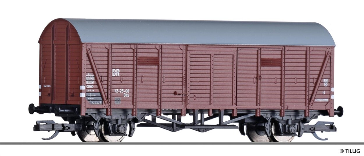 Tillig 14173 Gedeckter Güterwagen Glx Ep. III DR
