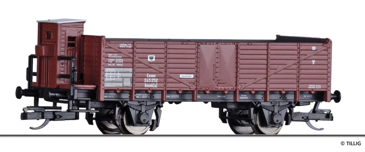 Tillig 14292 Offener Güterwagen Ommk(u) Ep. I KPEV