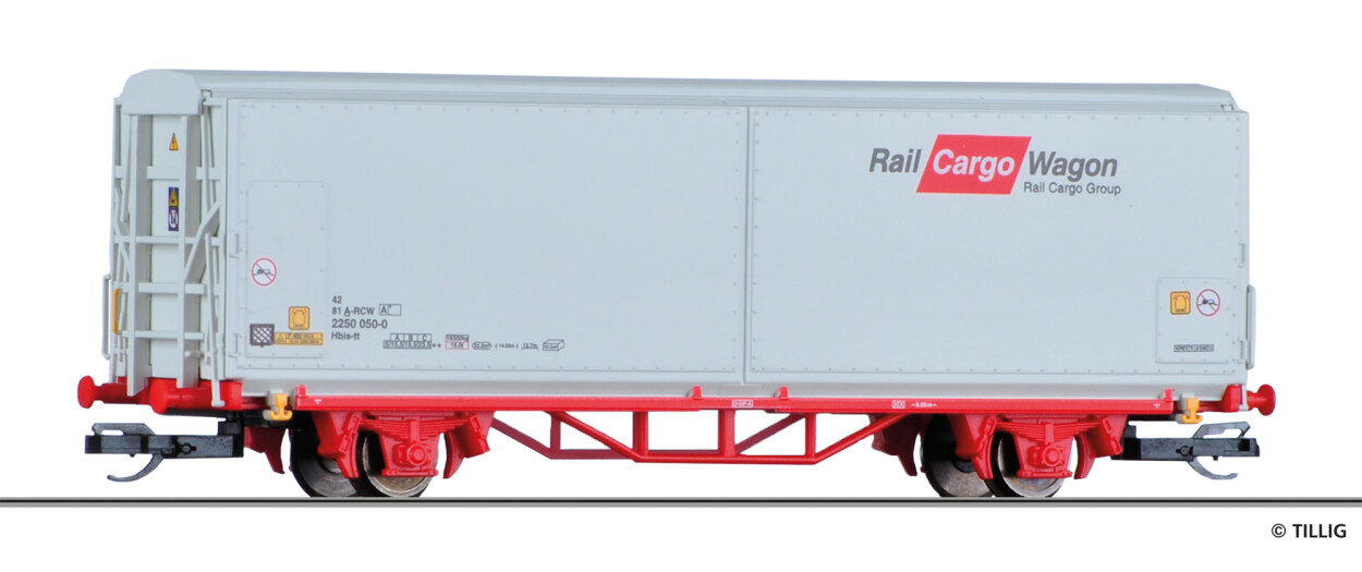 Tillig 14841 Schiebewandwagen Hbis-tt „RailCargoAustria“ Ep. V ÖBB