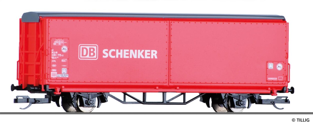 Tillig 14842 START-Schiebewandwagen Hbis-tt „DB Schenker“ Ep. VI DB AG