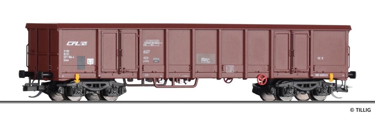 Tillig 15671 Offener Güterwagen Eanos der CFL Ep. V CFL