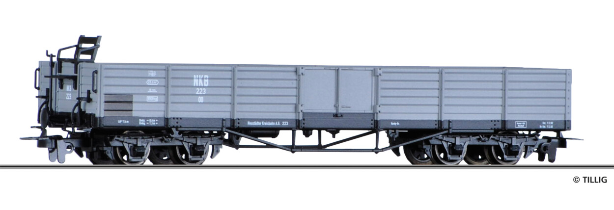 Tillig 15923 Offener Güterwagen OO Ep. III NKB