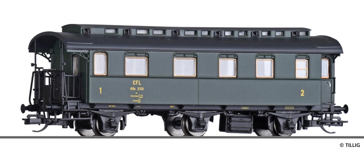 Tillig 16052 Personenwagen Abp 1./2. Klasse Ep. III CFL