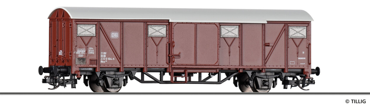 Tillig 17179 Gedeckter Güterwagen Hbcs 300 Ep. II DB