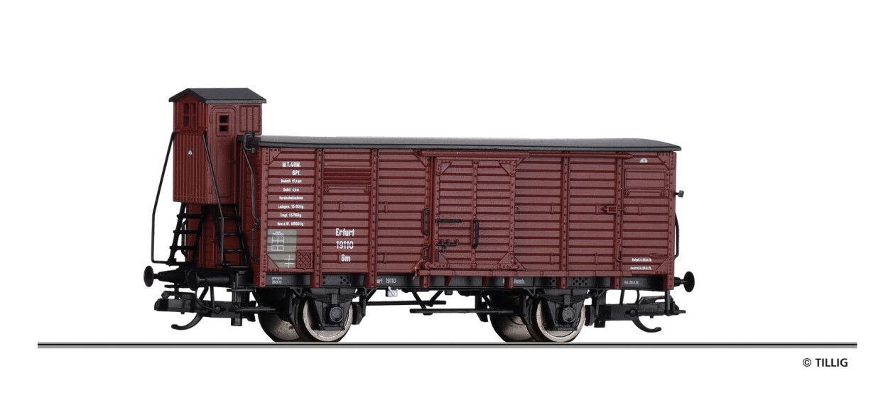 Tillig 17932 Gedeckter Güterwagen Gm Ep. I Hersfelder Kreisbahn