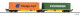 Tillig 18069 Containertragwagen Sggmrs mit 2 Containern Ep. VI CLIP INTERMODA