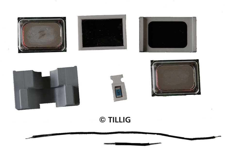 Tillig 66051 Soundbaustein für überarb. Dieselloks mit PluX12-Schnittstelle