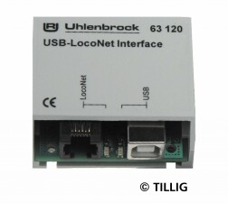 Tillig 66844 USB-LocoNet Adapter ( Koop. Uhlenbrock 63120 )