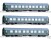 Tillig 70039 3er Set Personenwagen Salonwagen DDR-Regierung 2 Ep. IV DR