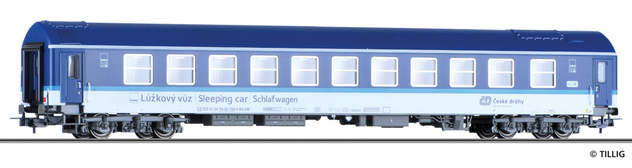 Tillig 74931 Schlafwagen WLAB Typ Y Ep. VI CD