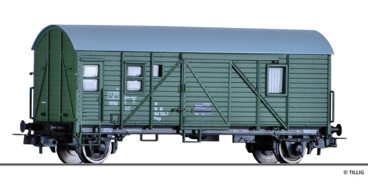 Tillig 76756 Güterzugpackwagen Pwg 9400 Ep. IV DR