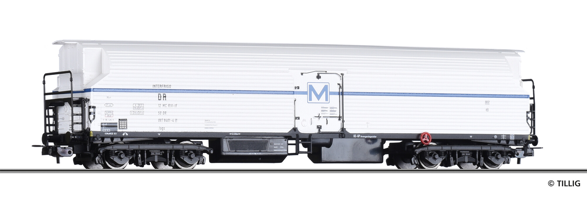 Tillig 76800 Maschinenkühlwagen INTERFRIGO Ep. IV DR, 40,20