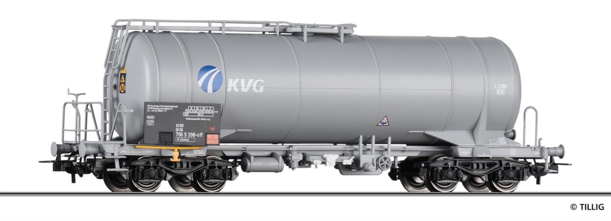 Tillig 77023 Kesselwagen KVG Ep. V DB AG