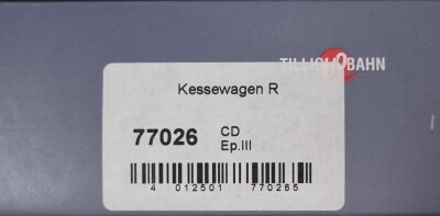 Tillig 77026 Kesselwagen R Ep. III CSD