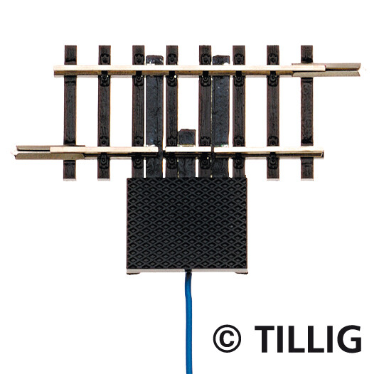 Tillig 83159 Schalt-Gleis 41,5 mm zum Auslösen von Schaltvorgängen durch den fahrenden Zug