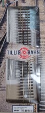 Tillig 85187 Dreischienen-Gleis-Wechsel links/rechts H0 / H0m 228 mm