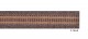 Tillig 86308 Gleisbettung Modellgleis dunkel (braun) f&uuml;r Flex-Gleis L&auml;nge 700mm (Holzschwellen)