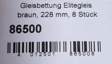 Tillig 86500 Gleisbettung Elitegleis dunkel (braun),...