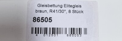 Tillig 86505 Gleisbettung Elitegleis dunkel (braun)...