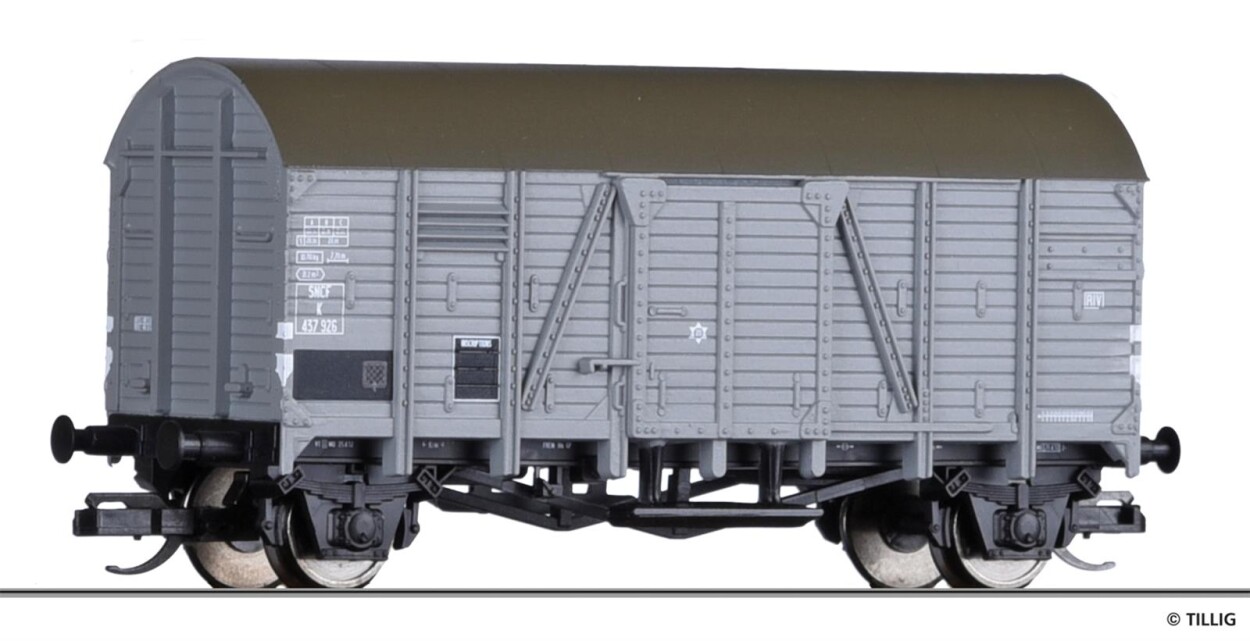 Tillig 95231 Gedeckter Güterwagen K Ep. III SNCF