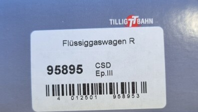 Tillig 95895 Fl&uuml;ssiggaswagen R Ep. III CSD