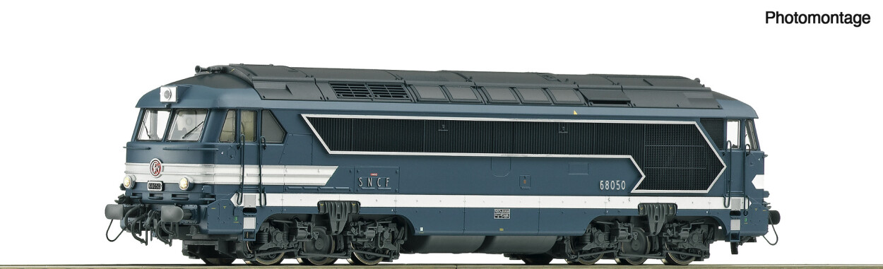 Roco 70461 Diesellok Serie 68000 Ep. IV SNCF Sound