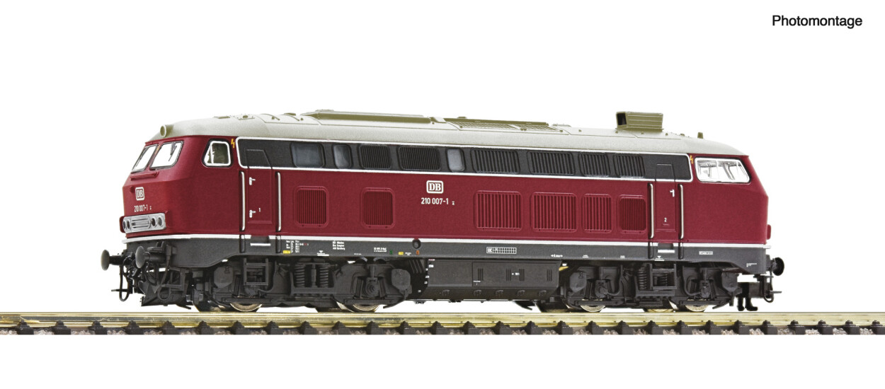 Fleischmann 7360008 BR 210 Diesellok 210 007-1 Ep. IV DB