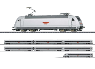 M&auml;rklin 26931 8er Zug-Set Metropolitan mit BR 101 Ep. V DB AG Sound