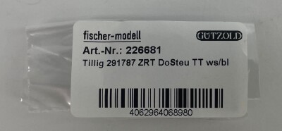 Tillig 291787 ZRT  DoSteu TT  ws/bl