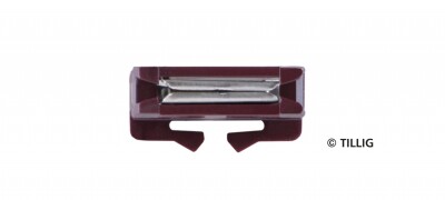 Tillig 396943 Bettungsgleis braun halbe Schienenverbinder
