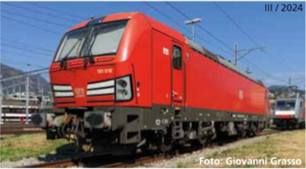 PIKO 21683 E-Lok BR 191 Ep. VI DB Italia Sound AC