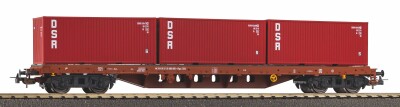 PIKO 24500  Containertragwagen DSR mit Containern Ep. IV DR